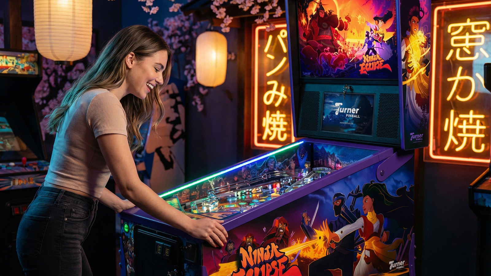 Ninja Eclipse pinball machine