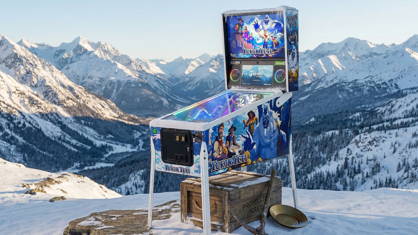 Merlin's Arcade pinball machine